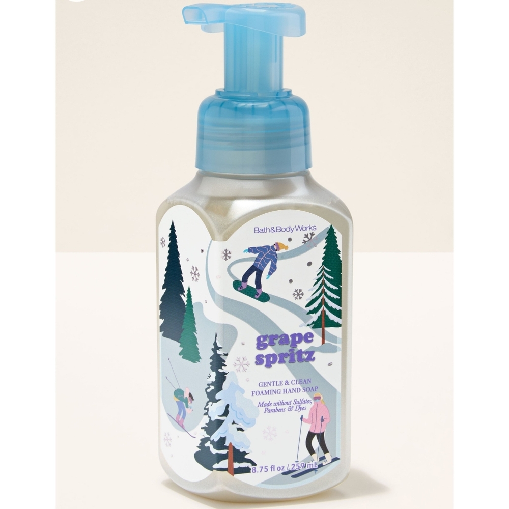 Bath & Body Works Grape Spritz Foaming Hand Soap 8oz NEW Rare